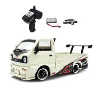 D-14S 1/10 Scale Low Profile RC Drift Car, 2.4G High Speed On-Road RC Racing Car with UV Stickers & Surround Brushless for Teens & Adults - RTR