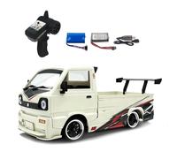 D-14S 1/10 Scale Mini RC Racing Car for Adults, 2.4G 25KM/H High Speed On-Road RC Drift Car with UV Stickers & Surround Brushless, Low Profile Vehicle Model for Teens & Adults
