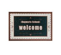 (D-4, 100X120cm39.3X47.2in) American retro carpet door carpet door door pvc non-slip rubbing foot pad harry potter carpet silk ring floor mat