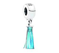 D 41 Elsa Frozen Charm, Sterling Silver 925, Compatible with Pandora Bracelet