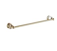 d 60 cm Single Bath Towel Rack - Solid Stainless Steel with Crystal Det - Slish Bathroom Accessories for Ele Home Decor