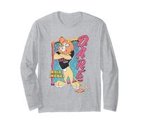 D.A.R.E. Program 90's Style Daren The Lion Role Model PSA Long Sleeve T-Shirt