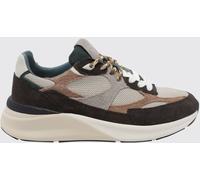 D.a.t.e. D. A.T. E. Musa Suede and Mesh Low-Top Trainers with an Embossed Logo - Size: 42 - male