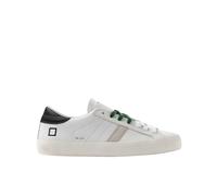 Hill Low Calf Sneaker, male, D.A.T.E., Sneakers, White, 8 UK, Shoes 8 UK