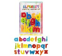 D.A.Y. Republic 26 Magnetic Lower Case Letters Magnetic Fridge Toy | Fridge letter magnets, magnetic alphabet letters and numbers, durable washable non-toxic, for spelling and counting