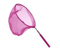 D.A.Y. Republic 27” Kids Extendable Fishing Net - Bug, Insect, Fish, Crab Catcher Toy Age 3+ with Telescopic Handle, 36-68cm, (Pink)