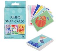 D.A.Y. Republic 36 Jumbo Snap Playing cards, Cute Design Styles, Matching Pairs Game, Great Memory Boosting Activity and Ideal Screen Free Fun, Also Perfect Size for Travel