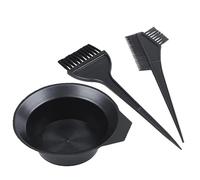 D.A.Y. Republic 3pcs Hair Colouring Tools, Hairdressing Dyeing Tool Set, Double-sided Brush, Colouring Comb and Bowl Kit, Perfect for DIY Home Salon, All in one Reusable Accessory Kit