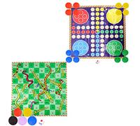 D.A.Y. Republic Giant Snakes & Ladders and Ludo Board Game Set