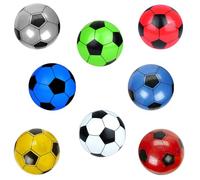 D.A.Y. Republic Kids Soft Lightweight Football - Size 5, PVC Panel, Ideal for Indoors & Outdoors, Beach and Garden (8pk 8" PVC Football)