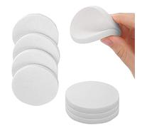 D.A.Y. Republic Makeup Sponges for Foundation, 8 Pack, Wet and Dry Use | Circle shaped, white, soft, flexible beauty sponges for makeup, works with liquids, creams, powders, reusable, 5.5 x 1cm