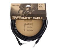 Planet Waves Classic Series 1/4" Instrument Cable Right Angle 20ft
