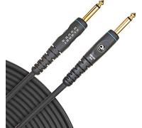 D’Addario Accessories Custom Series Guitar Cables - Instrument Cable with ¼ Inch Ends - High Performance Guitar Cord - For Guitars, Bass, Keyboards - Mono - Straight End, 5 feet