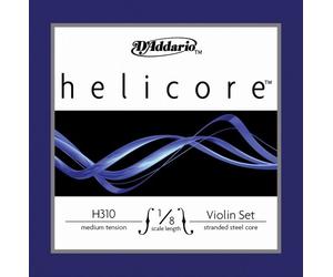 D 'Addario Helicore H310 1/8 M B10 - Violin Strings 1/2 Medium Pack of 10)
