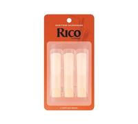 D'Addario Baritone Saxophone Reeds – Rico – Strength 2.0 – Pack of 3