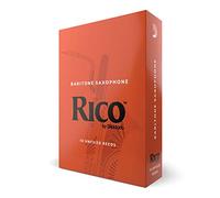D’Addario Woodwinds - Rico Baritone Sax Reeds - Baritone Saxophone Reeds - Baritone Reeds Crafted for Beginners, Students, Educators - Strength 3.5, Pack of 10