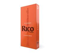 D’Addario Woodwinds - Rico Bb Clarinet Reeds - Reeds for Bb Clarinet - Crafted for Beginners, Students, Educators - Strength 2.0, 25-pack