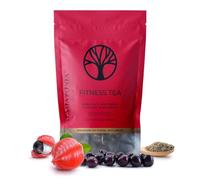 D’Amazonia Fitness Tea | Award Winner | 100% Natural Herbal | 12 Powerful Ingredients Including Green Tea, Yerba Mate, Peppermint | Pack of 20 Tea Bags | Slim, Slimming Tea