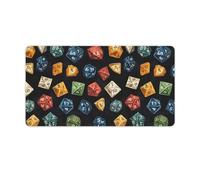 D and 20 Dice Dungeons Cute Gaming Mousepad Rubber Base Desk Mat for Home Office Laptop Computer