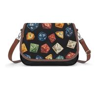 D And 20 Dice Dungeons Small Womens Crossbody Bags Shoulder Handbag with Adjustable Strap for Travel