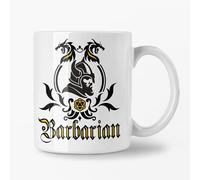 D and D Dungeon Master Barbarian Mug