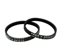 D B Spares 2 Replacement Flat Drive Belts For Shark AZ2000W, AZ2000, AZ2002, NV601UKT Vacuum Cleaner Compatible With EPH219