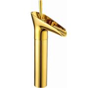 d Bathroom Faucet, Single Hole Waterfall Sink Faucet, Brass Hot & Cold Mixer, Elegant Design for Modern Bathrooms, Easy Installation, Luxurious Finish