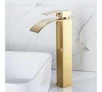d Bathroom Sink T Waterfall Basin Mixer Faucet Single Lever 1 Hole Design Tall SLE for Modern Bathrooms & Bathroom Accessories