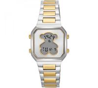 TOUS Women's Watches D-BEAR MINI Digital Watch with Steel Bracelet