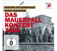 D./BERLINER PHILHARMONIKER - DAS MAUERFALLKONZERT 1989 CD + DVD NEW BEETHOVEN