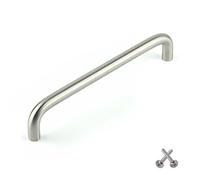 D Bow Kitchen Cabinet Door Handle, Cupboard Drawer Bedroom Furniture Handles Stainless Steel 288mm