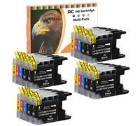 D&C Compatible Ink Cartridge for Brother LC-1220 LC-1240 XL for Brother MFC-J280W MFC-J425W MFC-J435W MFC-J5910DW MFC-J625DW MFC-J6510DW MFC-J6710DW MFC-J6910DW MFC-J825DW MFCJ835DW (20-Pack)