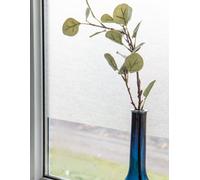 d-c-fix window film privacy Lynn - 45cm x 1,5m - static vinyl films for glass windows with a mat effect pattern - self-adhesive, opaque, frosted, decorative for bathroom, home & kitchen