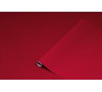 D-C-Fix 1M X 45Cm Red Velour Plain Vinyl Film Wrap Sticky Back Plastic Self Adhesive Dcfix