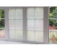 D-C-Fix 2Mx45Cm Wide White Ormament Glass Window Sticky Back Plastic Self Adhesive Vinyl