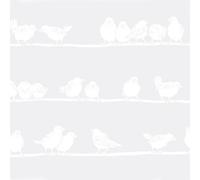 1.5 Mtr DC FIX STATIC CLING BIRDS PRIVACY FROSTED GLASS WINDOW EFFECT VINYL FILM
