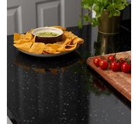 D-C-Fix Black Granite Quartz 67.5Cm X 15M Self-Adhesive Vinyl Wrap For Doors And Worktops