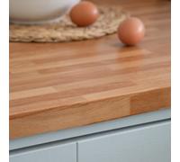 D-C-Fix Butchers Block 67.5Cm X 5M Self-Adhesive Vinyl Wrap For Doors And Worktops