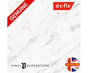 D-C FIX CARRARA GREY MARBLE STICKY BACK PLASTIC SELF ADHESIVE VINYL FILM 67.5cm