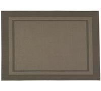 d-c-fix Catania Placemat Place Mat Table Mat Table Kitchen Dining Room Living Room Decoration 100% Polypropylene Food-Safe Wipe Clean Square Mocha 30 cm x 45 cm