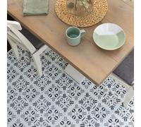 D-C-Fix Cubia Pattern 30.48 X 30.48Cm Self Adhesive Vinyl Floor Tiles Pack 11 (1Sqm)