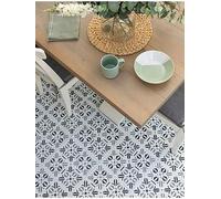 d-c-fix self Adhesive Floor Tiles Cubia Pattern Patterned 11 Pack 30,5 cm x 30,5 cm - Peel and Stick Vinyl Stickers for Bathroom & Kitchen