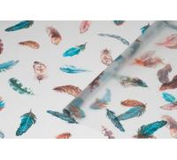 D-C-Fix Feathers Frosted Frosty Privacy Static Cling Window Vinyl Film Dcfix 2M X 45Cm