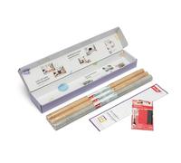 d-c-fix Furniture Adhesive Film Creative Kit for Ikea Kallax Regal - 2x Jura Pine, 1x Concrete (Each 67.5 cm x 2 m)