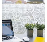 D-C-Fix Globe 45cm x 10m Premium Static Cling Vinyl Window Film for Privacy and Décor, Clear