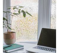 D-C-Fix Hope 45cm x 10m Premium Static Cling Vinyl Window Film for Privacy and Décor, Clear