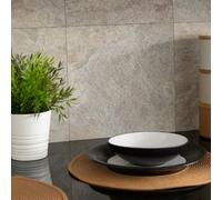D-C-Fix Light Slate Dc Fix Self Adhesive Vinyl Wall Tiles One Colour