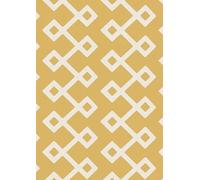 d-c-fix Manhattan Dakota Curry Oilcloth Tablecloth Washable Waterproof Indoor and Outdoor PVC Vinyl Oilcloth Plastic Tablecloth 150 cm x 220 cm Square