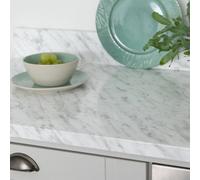 D C Fix dc fix Marble Carrara Gry Self Adhesive Vinyl Wrap 90CMX10M Grey