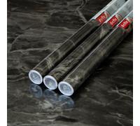 D-C-Fix Marble Romeo Silver 67.5Cm X 2M (3 Rolls) Self-Adhesive Vinyl Wrap For Doors And Worktops